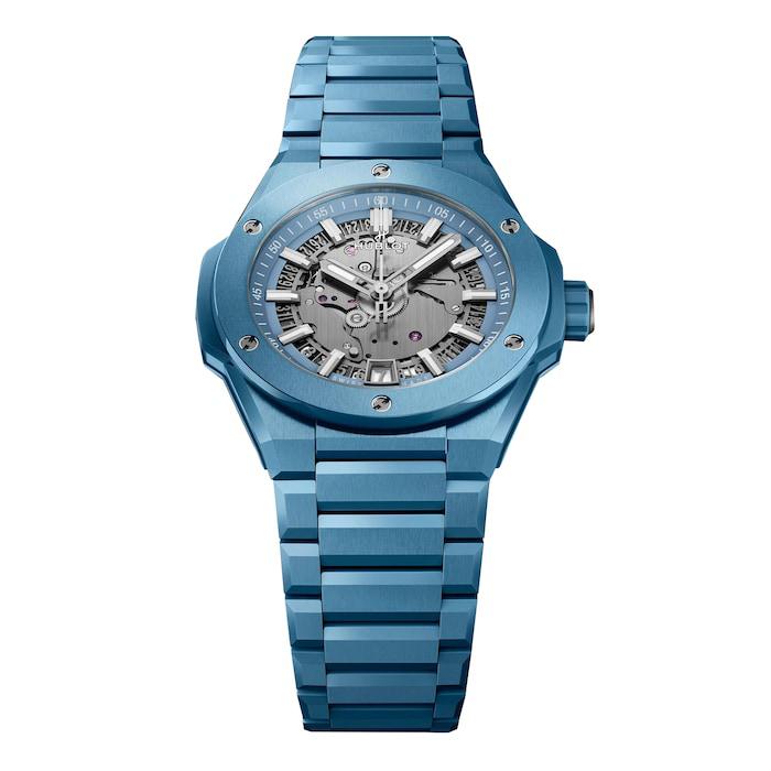 Hublot Big Bang UNICO Integrated Time Only Sky Blue Ceramic 42mm