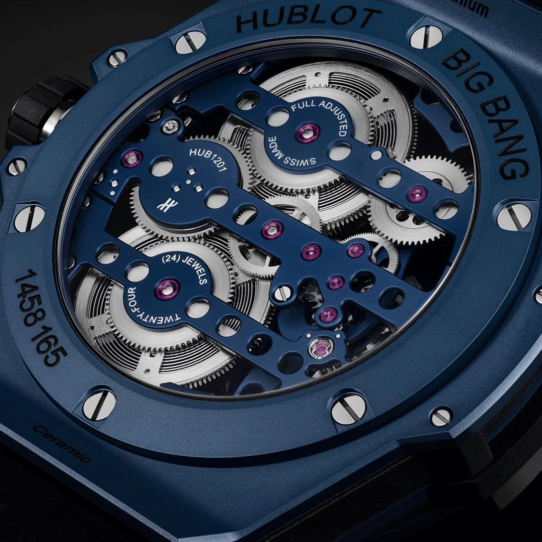 Hublot Big Bang MECA-10 Ceramic Blue  45mm